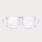 Engraved Clear Glass Tea Cup 18 oz Customized Wrap Around